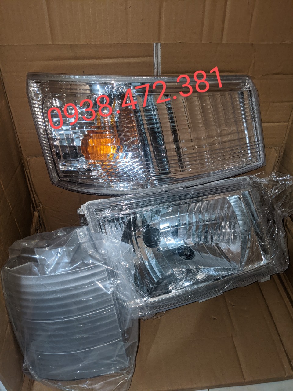ĐÈN PHA COS MITSUBISHI CANTER TF 4.99 7.5 8.5