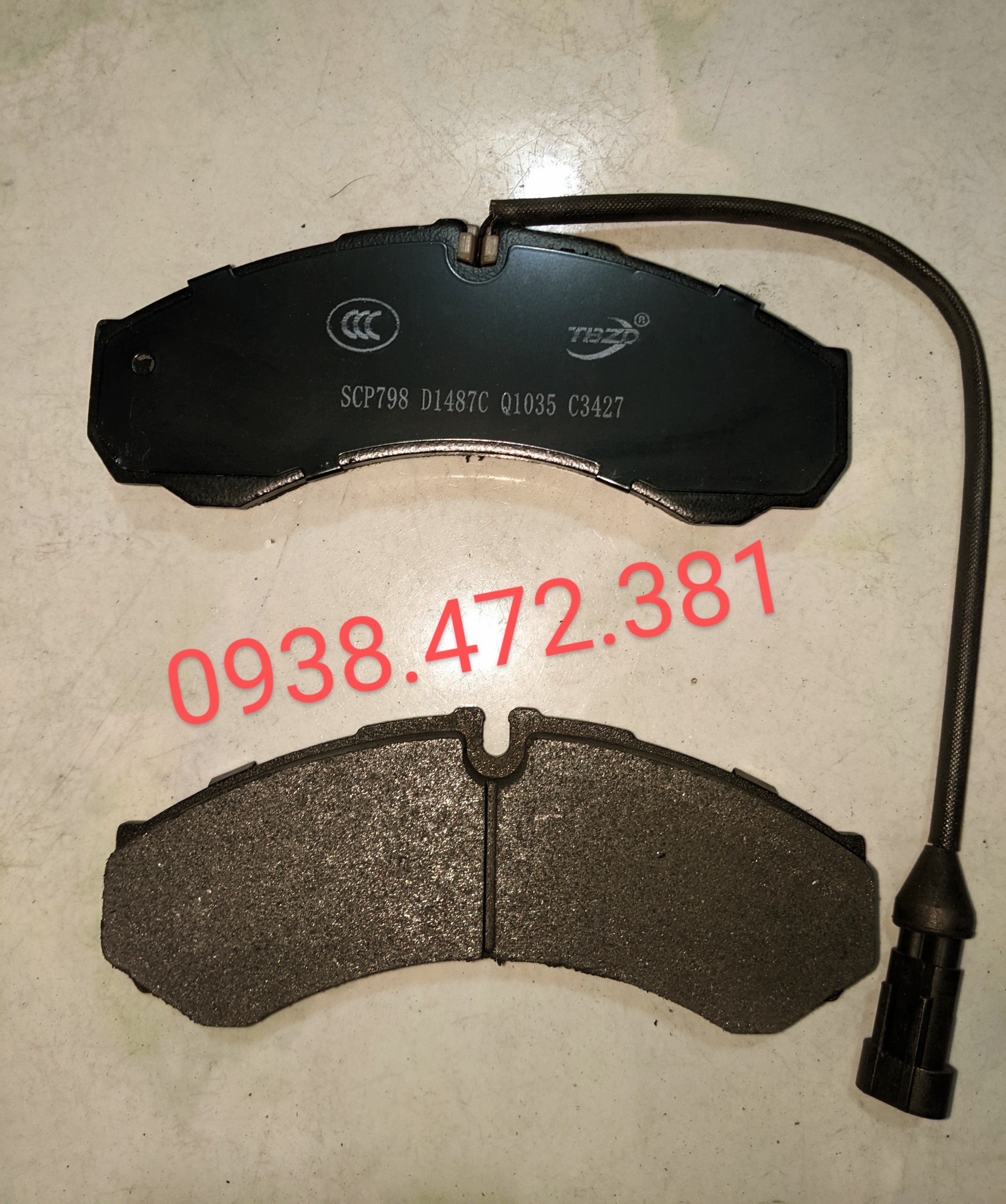 97360040 BỐ THẮNG ĐĨA SAU DAILY PLUS IVECO